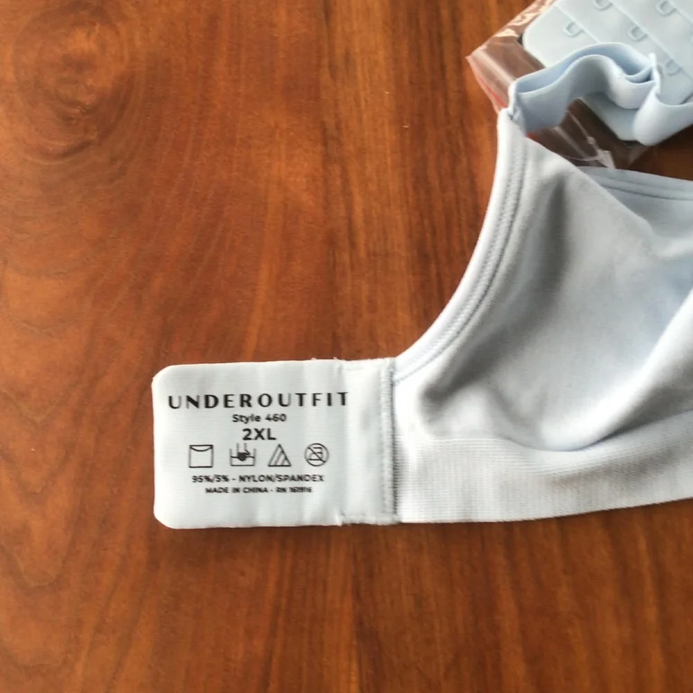 NWT Underoutfit wireless bra Style 460, size 2XL - Picture 3 of 3